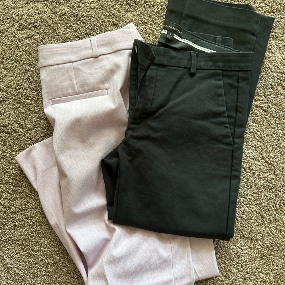 2 banana republic dress pants